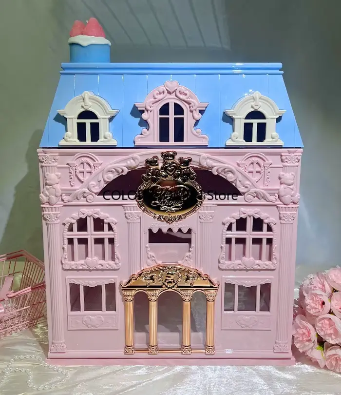 FLOWER KNOWS La collection Sweetie Bear, boîte cadeau grande taille, boîte vide, boîte de rangement