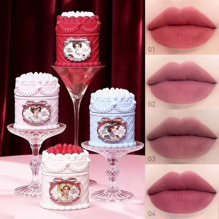 Life Girls Sweet Velvet Lip Gloss avec fini mat soyeux