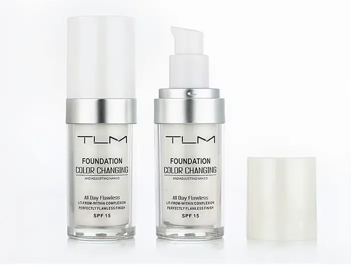 TLM fond de teint magique couleur changeante fond de teint liquide doux mat longue durée hydratant B