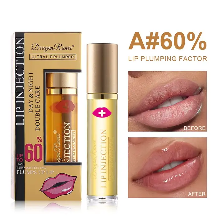 Huile repulpante instantanée pour les lèvres, sérum volumisant, gloss hydratant anti-rides, soin des