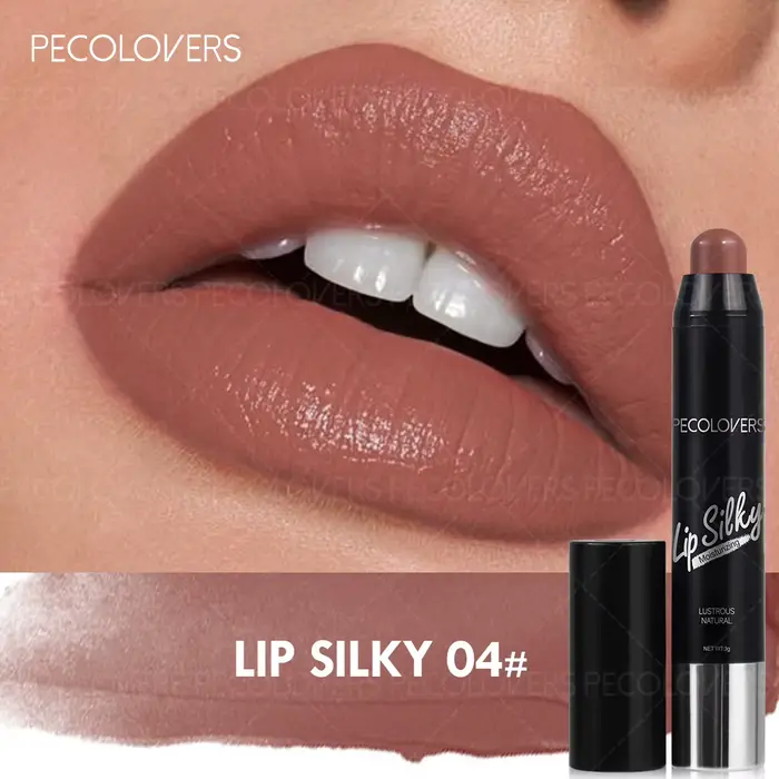 Rouge à lèvres mat naturel, super doux, imperméable, baume à lèvres, cosmétiques de beauté, maquilla