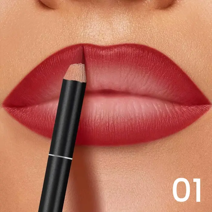 Stylo crayon à lèvres mat Ultra longue durée, anti-taches et sans grappes, effet de maquillage compl