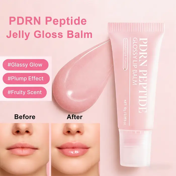 Baume à lèvres brillant PDRN Peptide Jelly Gloss