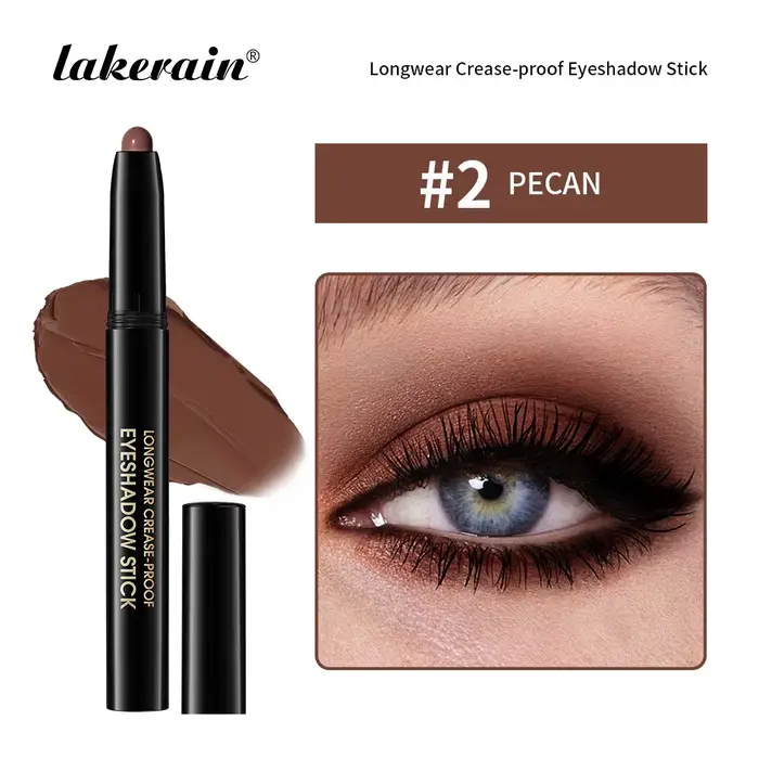 12 couleurs fard à paupières crayon bâton miroitant et mat imperméable métallique paillettes ombre à