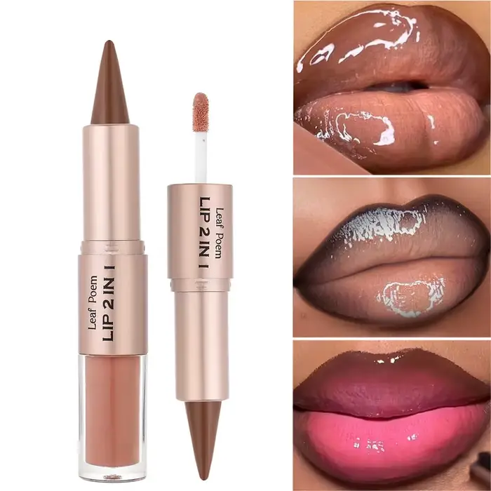 Crayon de Contour conique noir et marron