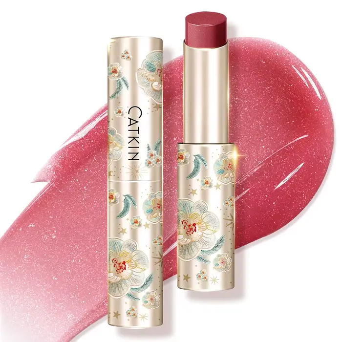 CATKIN GLOSSY LIP BALM Baume à lèvres hydratant en 6 couleurs vives Hydrate, protéger et apaiser