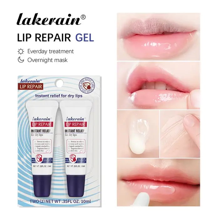 Tuyau soin des lèvres réparation Gel crème hydratant