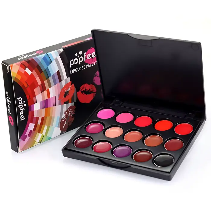 Mini Palette de maquillage brillant à lèvres
