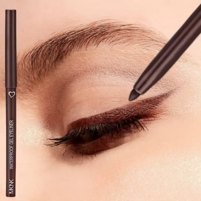 Crayon Eyeliner marron imperméable longue durée bleu noir