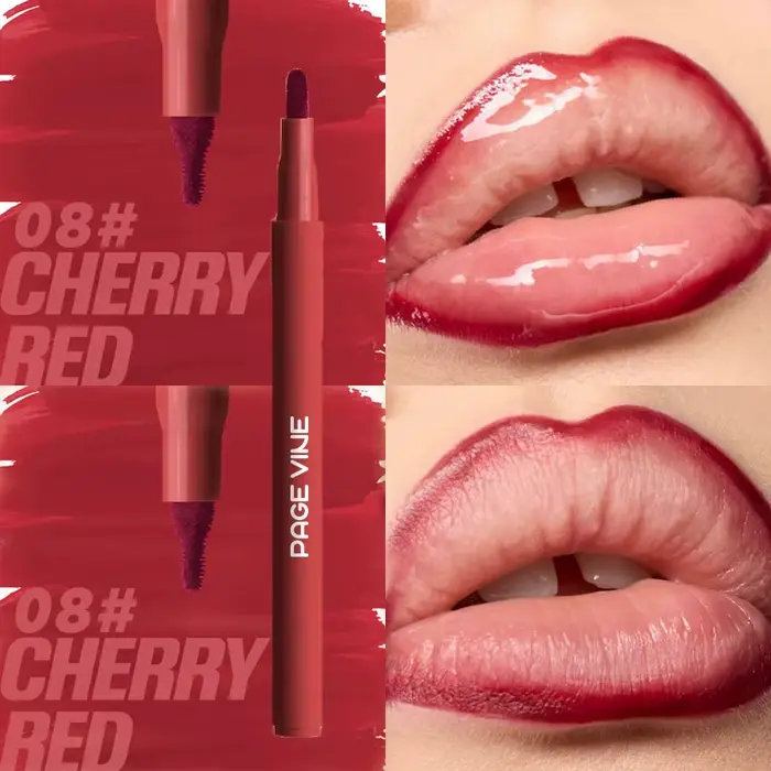 Crayon à lèvres velours marron