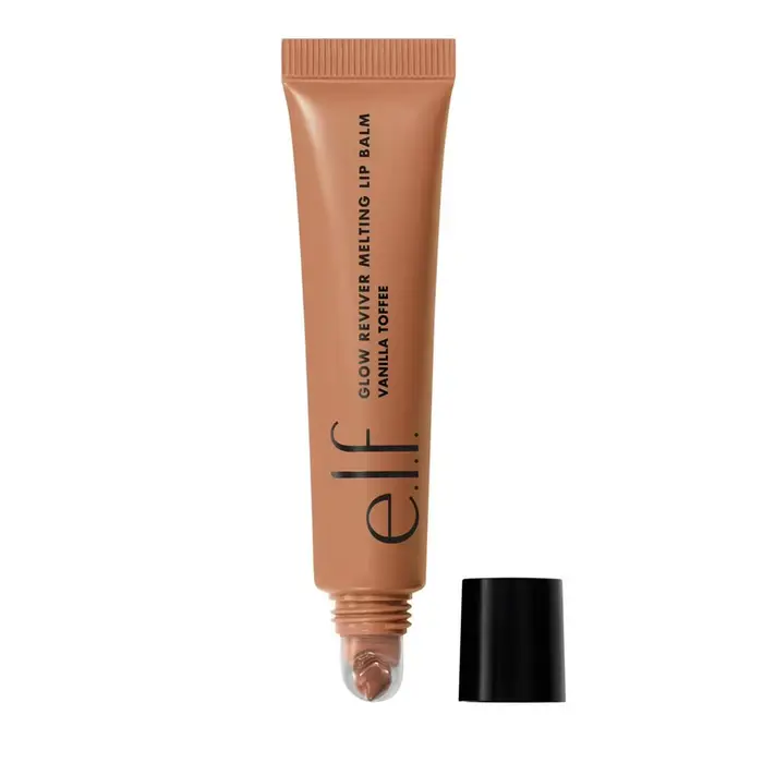 Huile à lèvres revitalisante ELF Glow Reviver, base de gloss pour des lèvres hydratées et nourries,