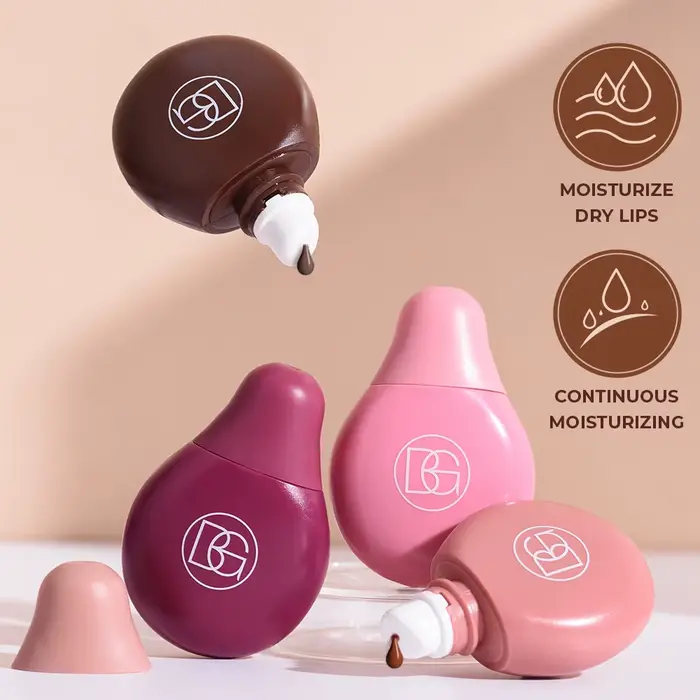 BEAUTY GLAZED – brillant à lèvres 4 couleurs