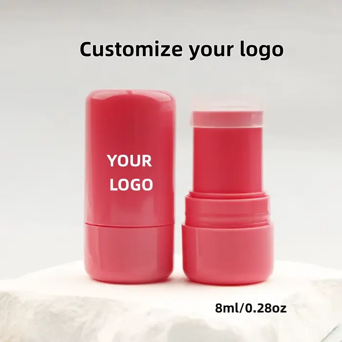 【Logo personnalisé】 50 pièces de tubes à rouge à lèvres ronds personnalisés pour l'emballage de prod
